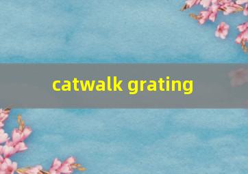  catwalk grating